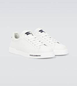 Dolce&Gabbana Logo leather sneakers