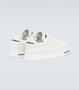 Dolce&Gabbana Logo leather sneakers