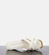 Jimmy Choo Maribou 50 leather sandals
