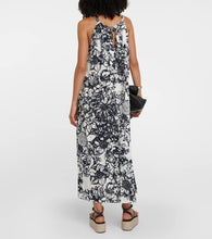 Velvet Penelope printed cotton maxi dress