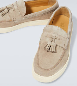 Brunello Cucinelli Suede loafers