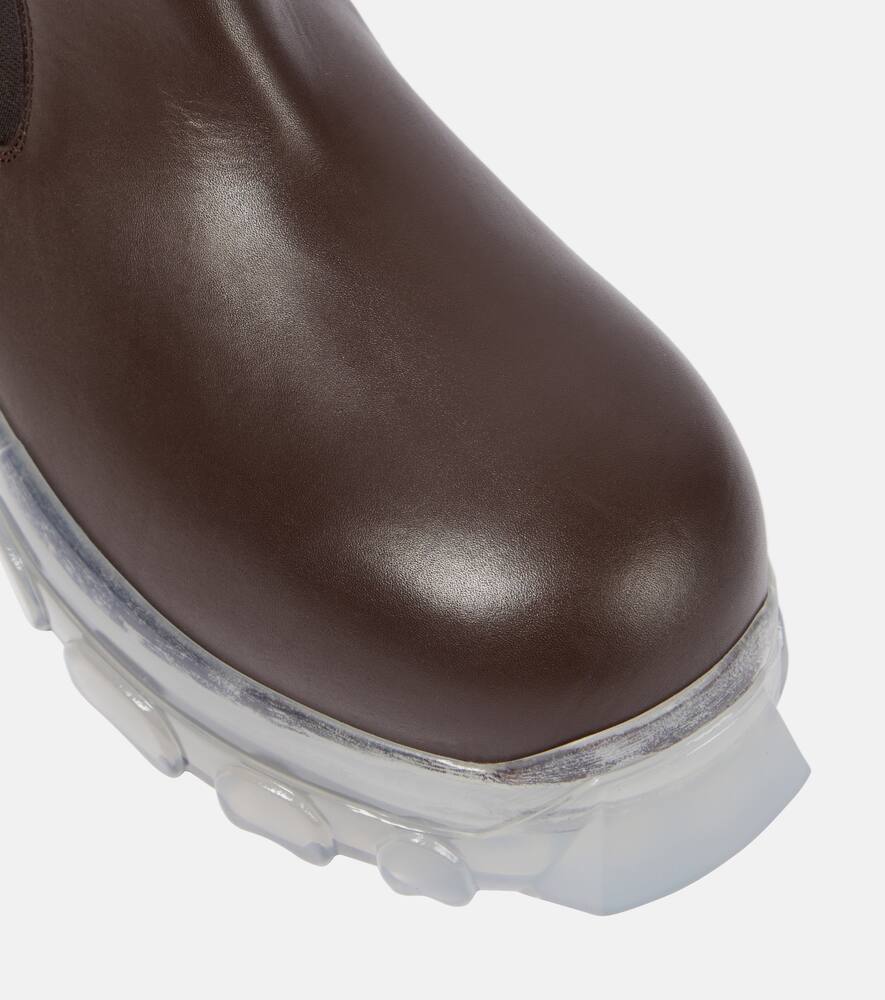 Rick Owens Leather ankle boots