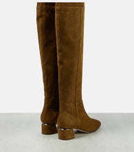Jimmy Choo Loren 45 suede over-the-knee boots