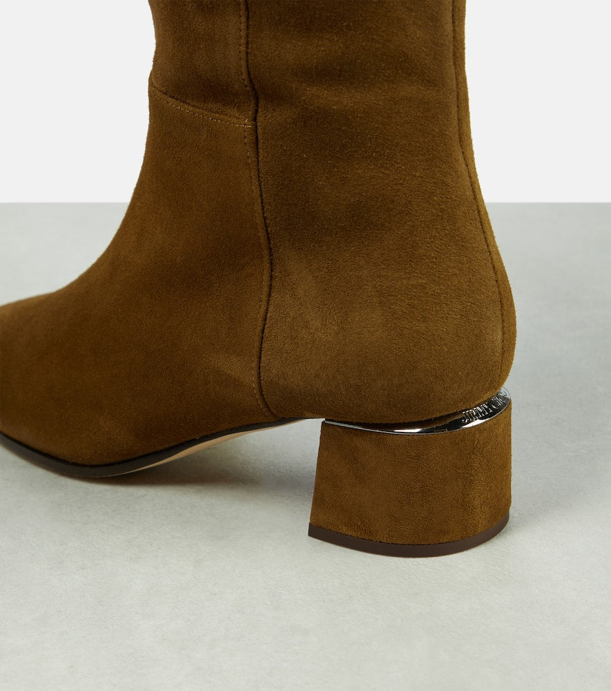 Jimmy Choo Loren 45 suede over-the-knee boots