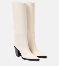 Jimmy Choo Cece 80 leather knee-high boots