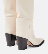 Jimmy Choo Cece 80 leather knee-high boots