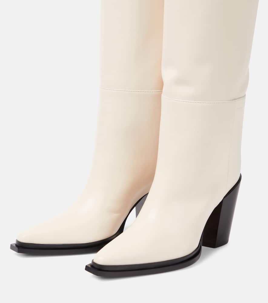 Jimmy Choo Cece 80 leather knee-high boots