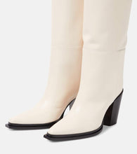 Jimmy Choo Cece 80 leather knee-high boots