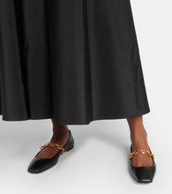 Jimmy Choo Diamond Tilda leather ballet flats