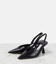 Jimmy Choo Maryanne 65 leather slingback pumps