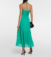 Isabel Marant Birona cotton and silk midi dress