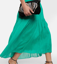Isabel Marant Birona cotton and silk midi dress