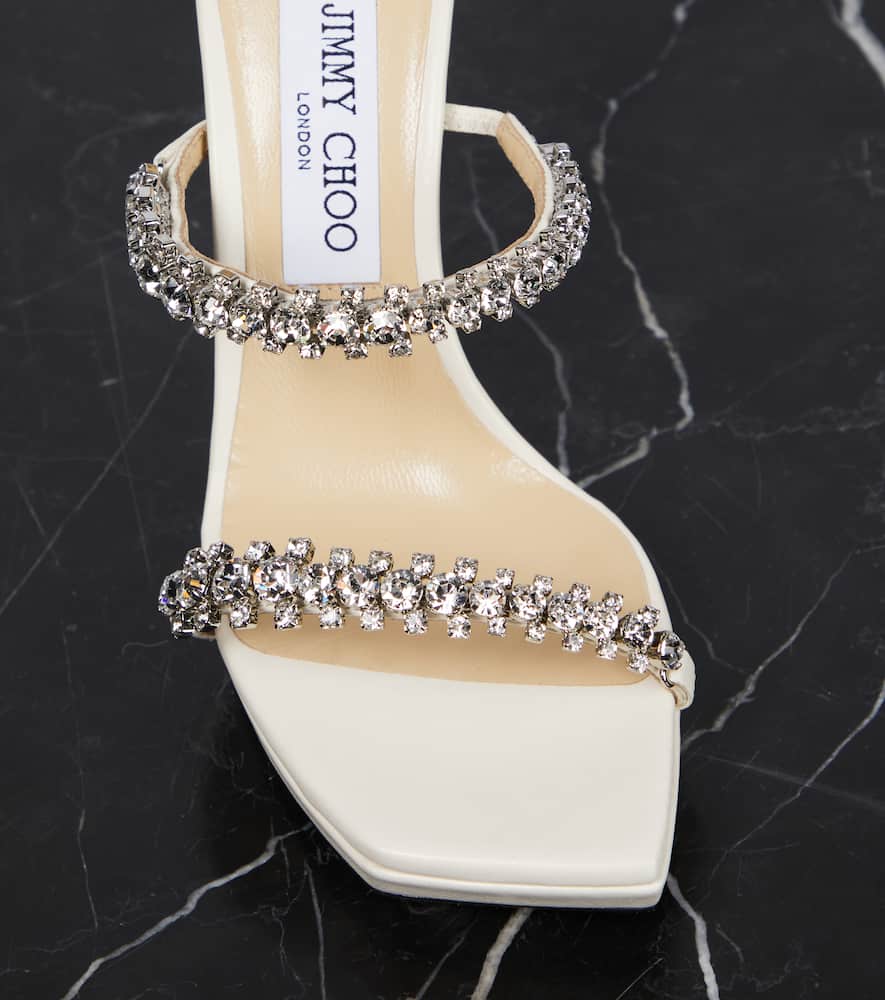 Jimmy Choo Bing 105 crystal-embellished sandals