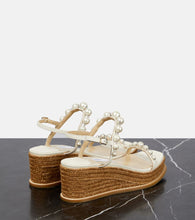 Jimmy Choo Amatuus 60 embellished espadrilles