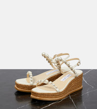 Jimmy Choo Amatuus 60 embellished espadrilles