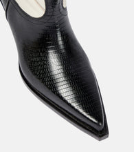 Paris Texas Leather cowboy boots