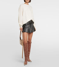 Paris Texas Nadia leather knee-high boots