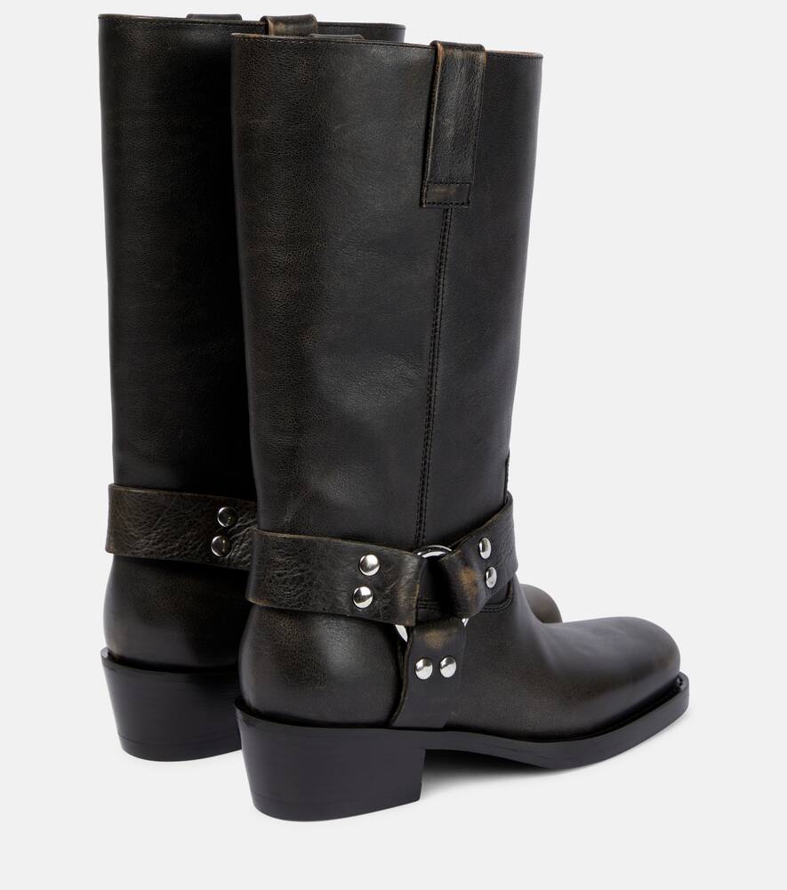 Paris Texas Roxy leather knee-high boots