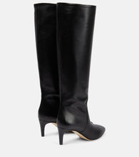 Paris Texas Leather knee-high boots