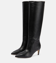 Paris Texas Leather knee-high boots