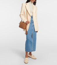 Aquazzura Martin Bouclé moccasins