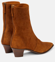 Aquazzura Brunswick suede ankle boots