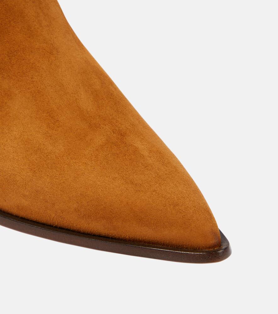 Aquazzura Brunswick suede ankle boots