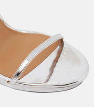 Aquazzura Olie 115 faux-leather platform sandals