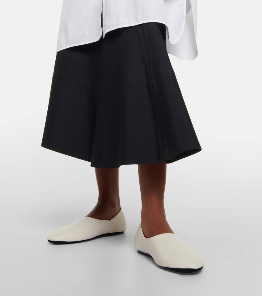 Jil Sander Leather slippers