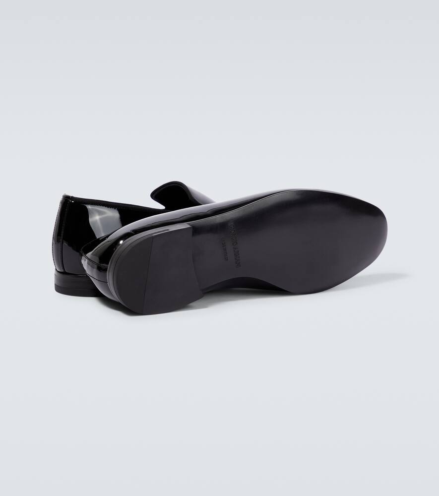 Giorgio Armani Patent leather loafers