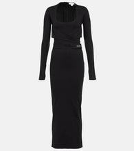 Alaia Jersey midi dress