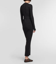 Alaia Jersey midi dress