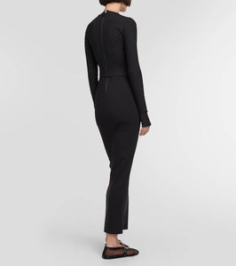 Alaia Jersey midi dress