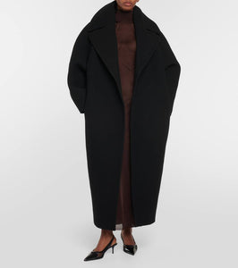 Alaia High-neck knit maxi dress
