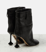 Loewe Toy leather ankle boots