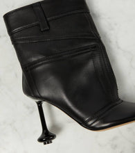 Loewe Toy leather ankle boots