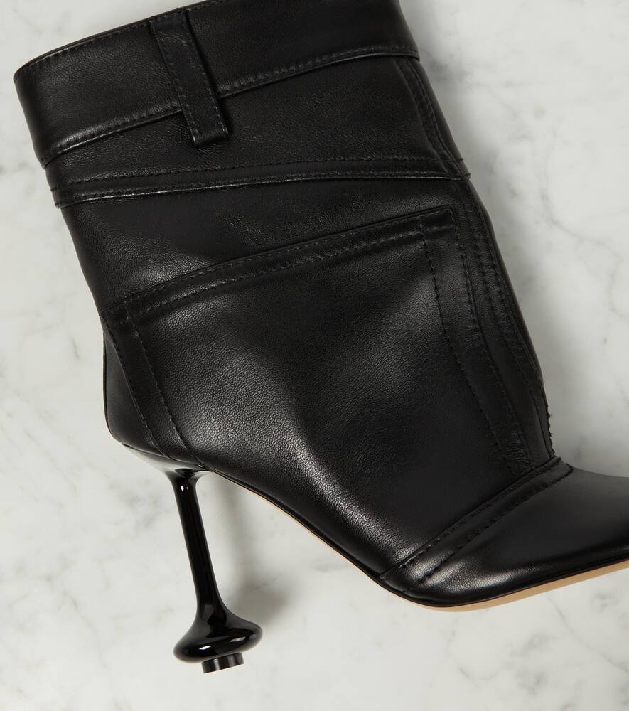 Loewe Toy leather ankle boots