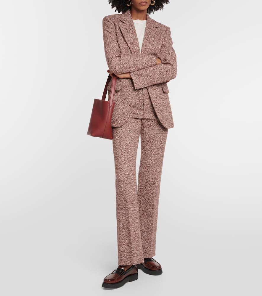 Tod's Leather platform loafers