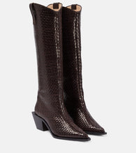 Souliers Martinez Sole Telar leather knee-high boots