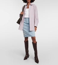 Souliers Martinez Sole Telar leather knee-high boots