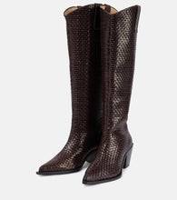 Souliers Martinez Sole Telar leather knee-high boots