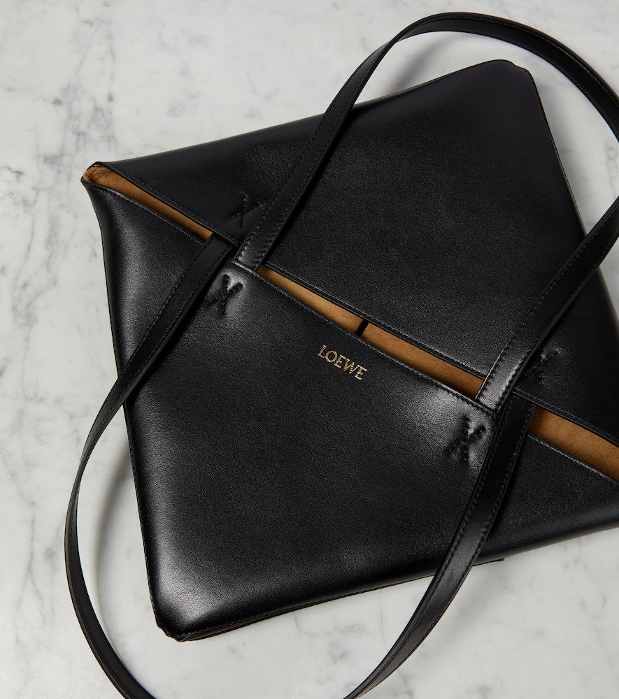 Loewe Puzzle Fold Medium leather tote bag