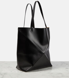 Loewe Puzzle Fold Large leather tote bag