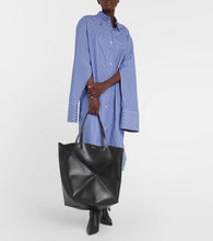 Loewe Puzzle Fold Large leather tote bag