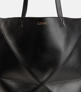 Loewe Puzzle Fold Large leather tote bag