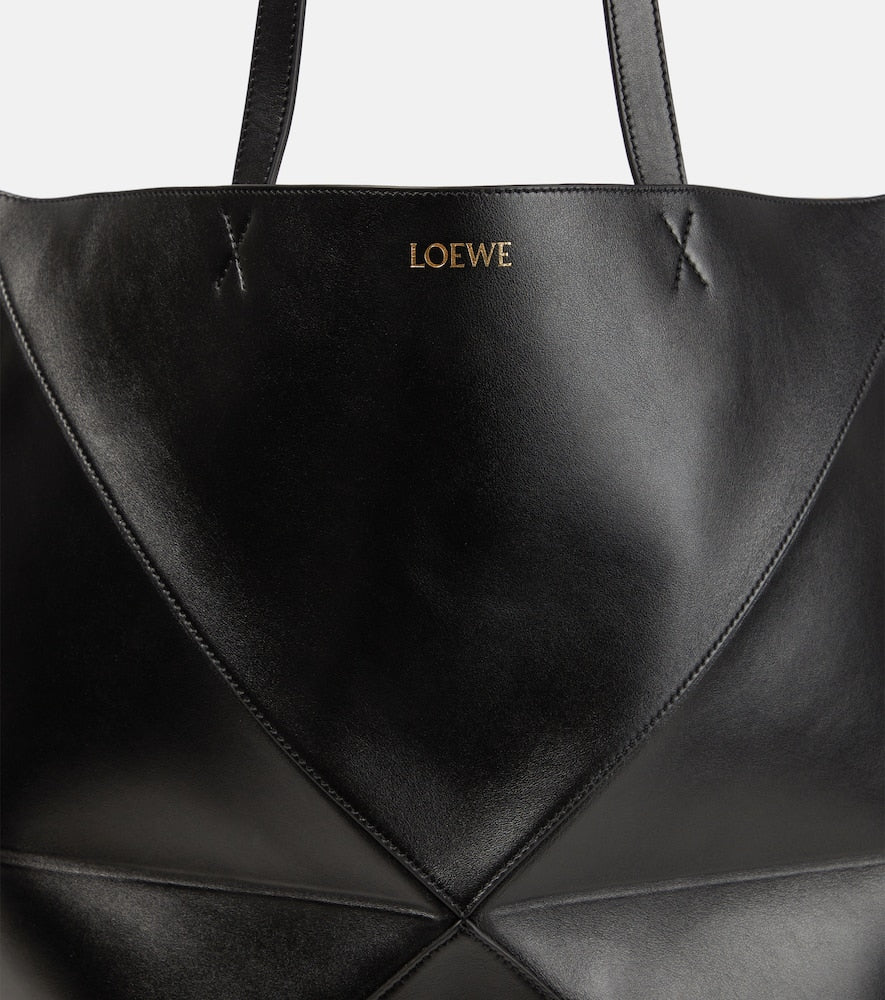 Loewe Puzzle Fold Large leather tote bag