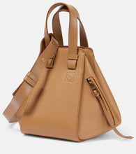 Loewe Hammock Compact leather tote bag. Shop Loewe Top-Handle Bags for women now.