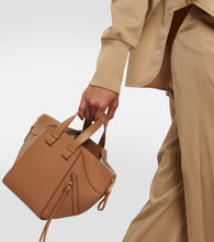 Loewe Hammock Compact leather tote bag