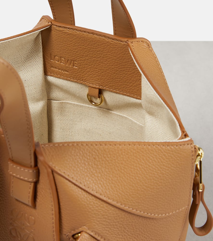 Loewe Hammock Compact leather tote bag