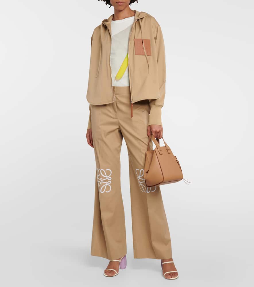 Loewe Hammock Compact leather tote bag